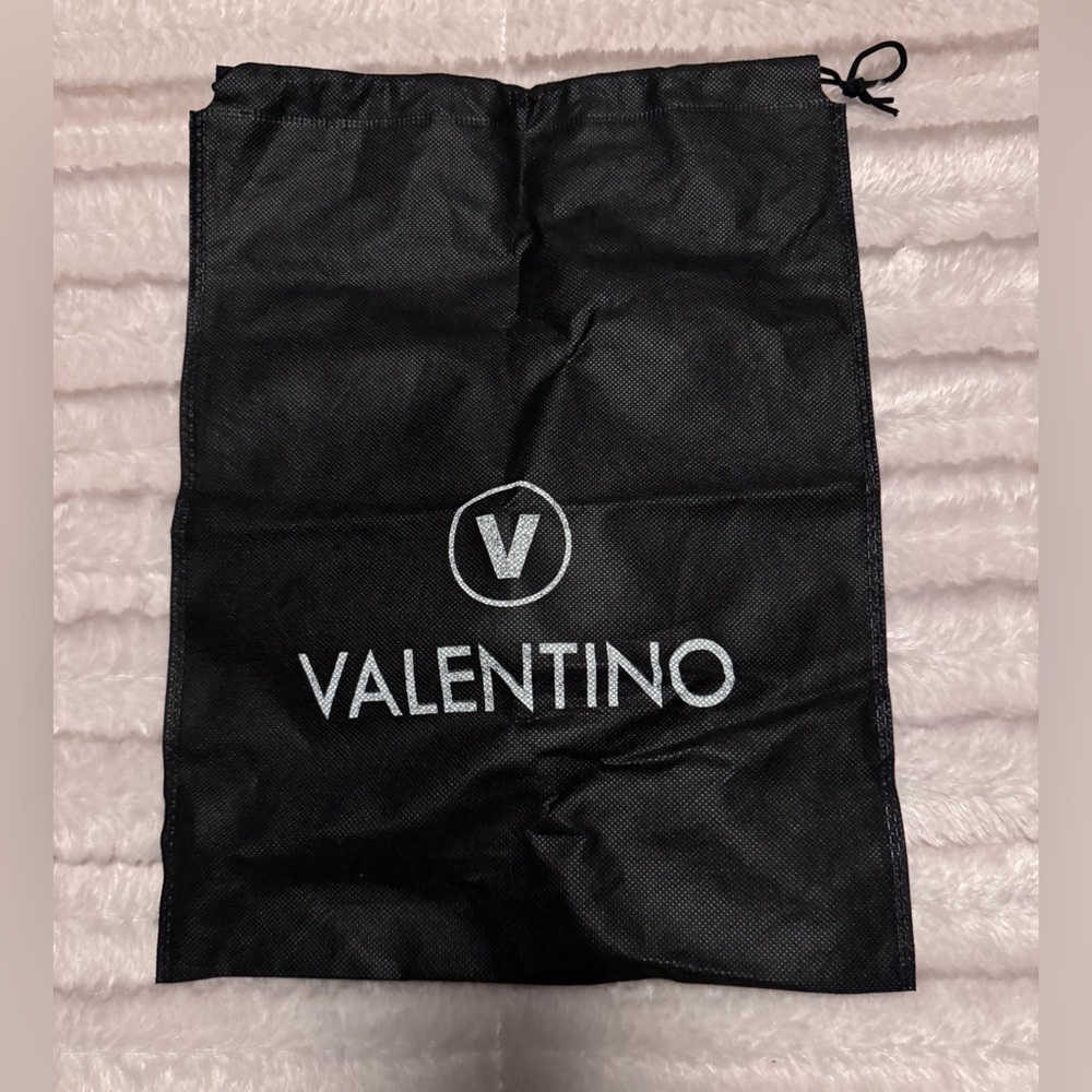 Mario Valentino Black Drawstring Bag
